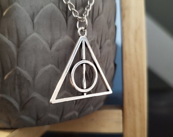 Collier Harry Potter relique de la mort