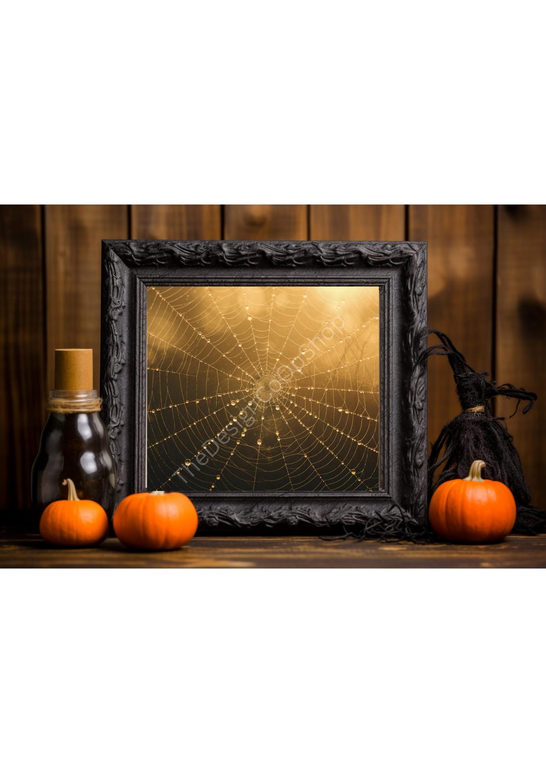 Halloween Wall Art Printable Webbing Halloween Rustic Halloween Decor Halloween Wall Art Printable Webbing Halloween Rustic Halloween Decor