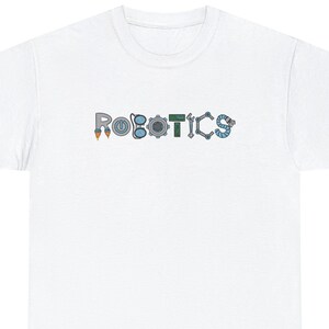 Robotics Shirt, Robotics Team T-shirt, Gift for Engineer, Unisex Short Sleeve Tee