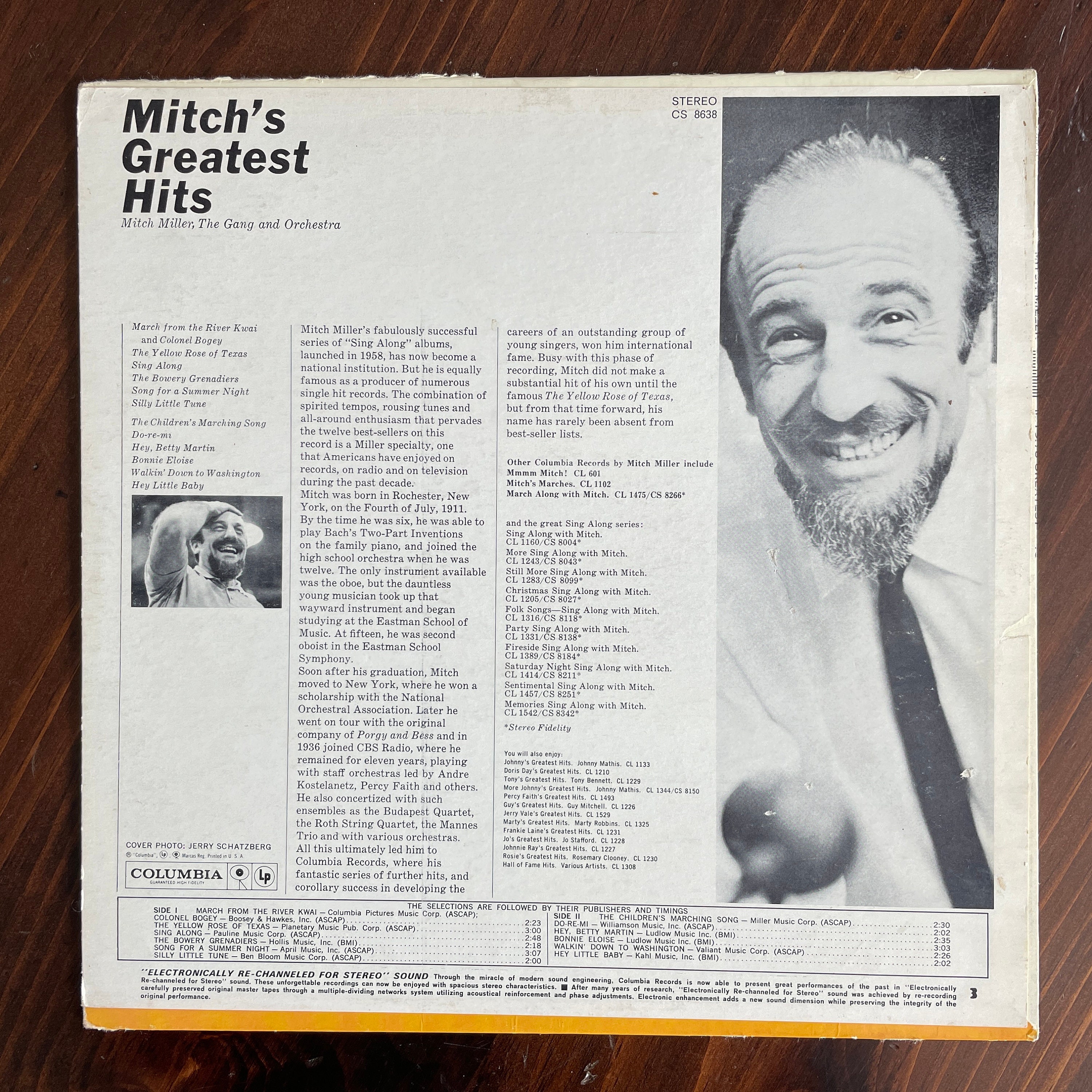 Mitch Miller Mitch S Greatest Hits The Gang And Orchestra 1960s Lp Vg Mitch Miller Mitch S Greatest Hits The Gang And Orchestra 1960s Lp Vg