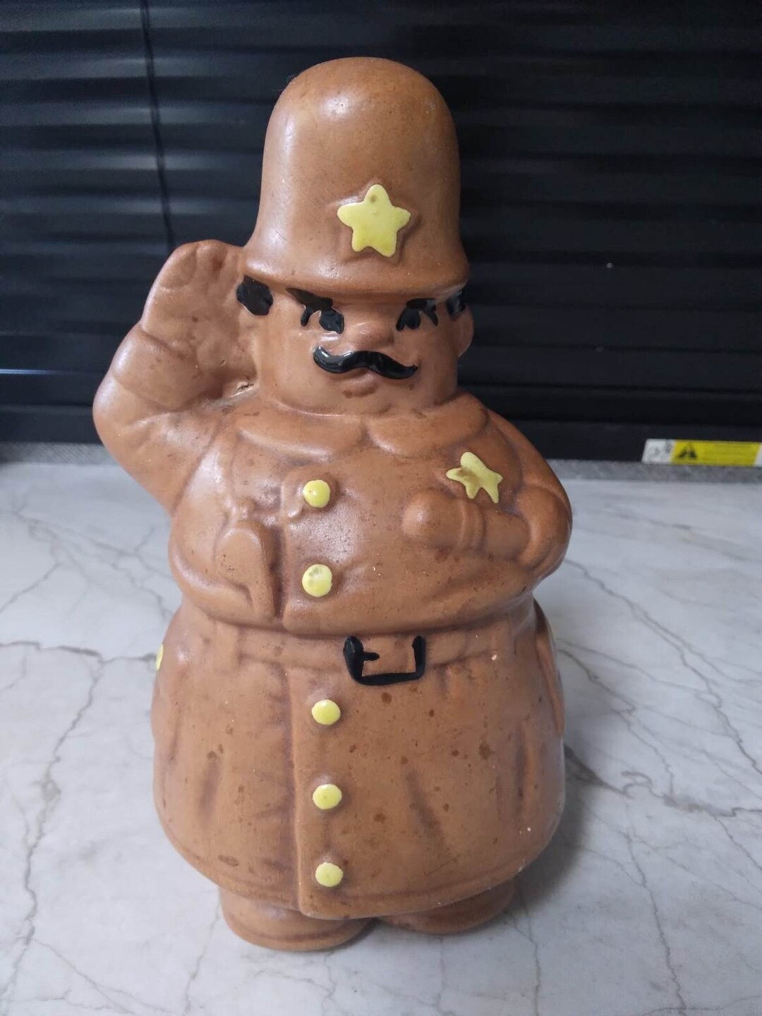 Vintage Large Twin Winton Police Constable Salt or Pepper Etsy