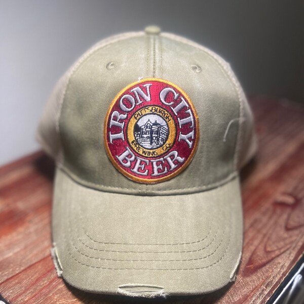 Iron City Beer Hat Etsy