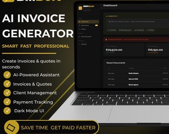 Invoice Quote Generator App | AI-Powered Billing Tool for Freelancers & Small Business | PDF Export