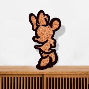 Minnie Pin Board, Minnie Cork Boards for Pins, Minnie Shaped Cork Board, Pin Collection Boards, Trading Pin Board, Cork Boards, Pin Display