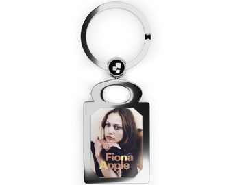 Fiona Apple Keychain Keyring - 90s 2000s Alternative Vintage 90s 2000s Alanis Mitski Phoebe Bridgers No Doubt Hole The Cardigans Weyes Blood