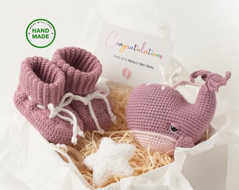 Scatola regalo per la gravidanza Cestino per rivelare la gravidanza Regali per la mamma Nuova bambina Regalo per baby shower Ragazza Congratulazioni per neonato Genitore in attesa