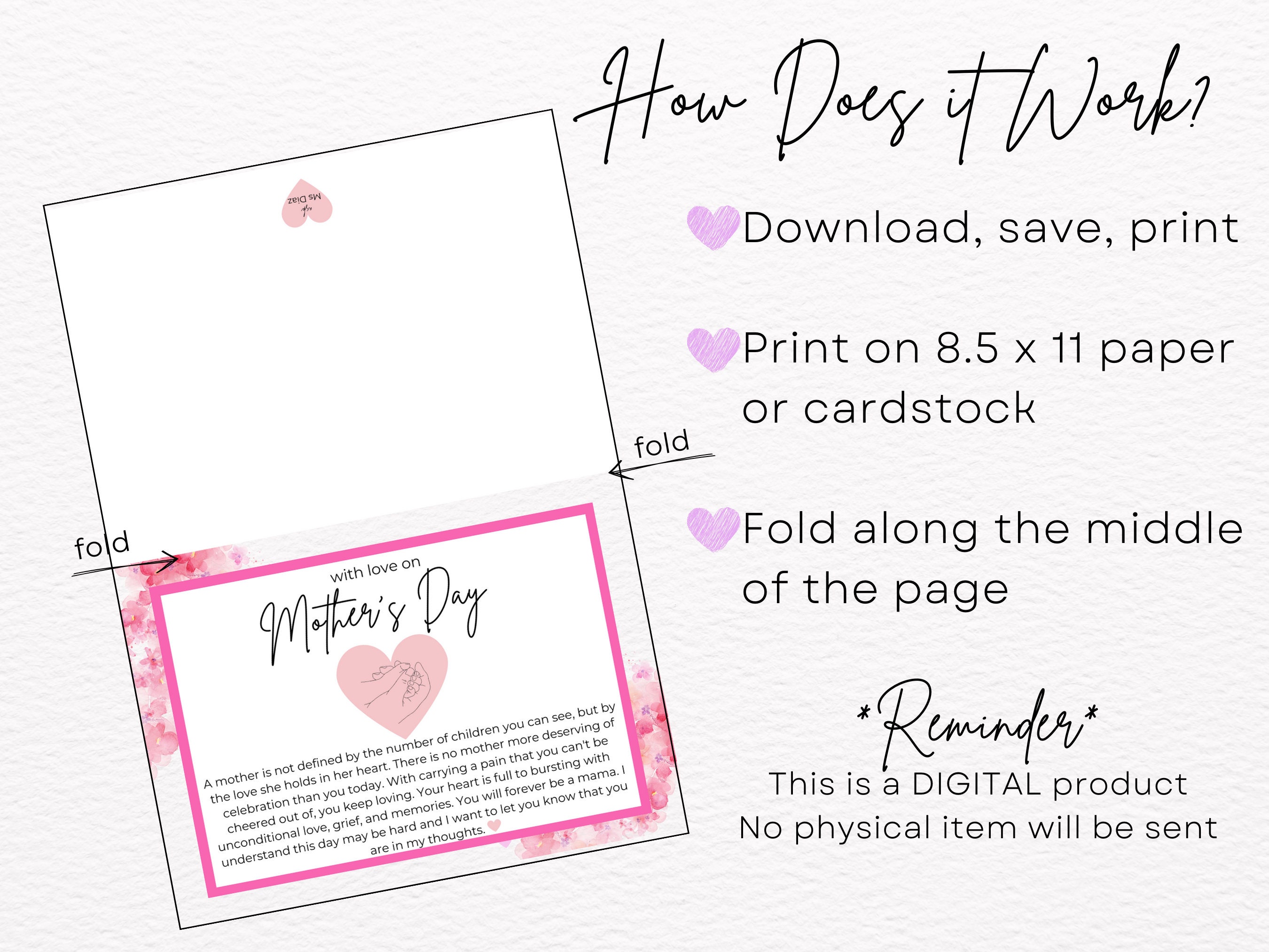Mothers Day Card Printable Printable Mothers Day Card Digital Mothers Mothers Day Card Printable Printable Mothers Day Card Digital Mothers