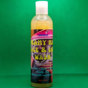 Jabón cremoso de leche para rostro y cuerpo