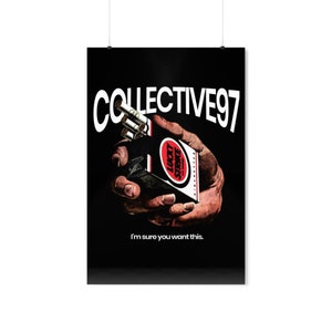 Collective97: Cigarettes&#39; Print, Wall Decor, Wall Art, Office Decor, Modern art, Poster Art, Custom Poster, Home Art, Mancave