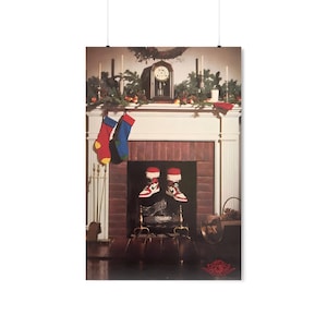 Jordan Christmas 1985 Poster, Sneakerhead Art