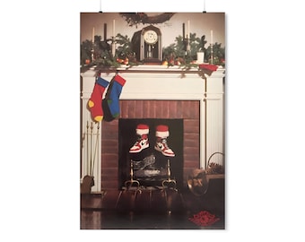 Jordan Christmas 1985 Poster, Sneakerhead Art
