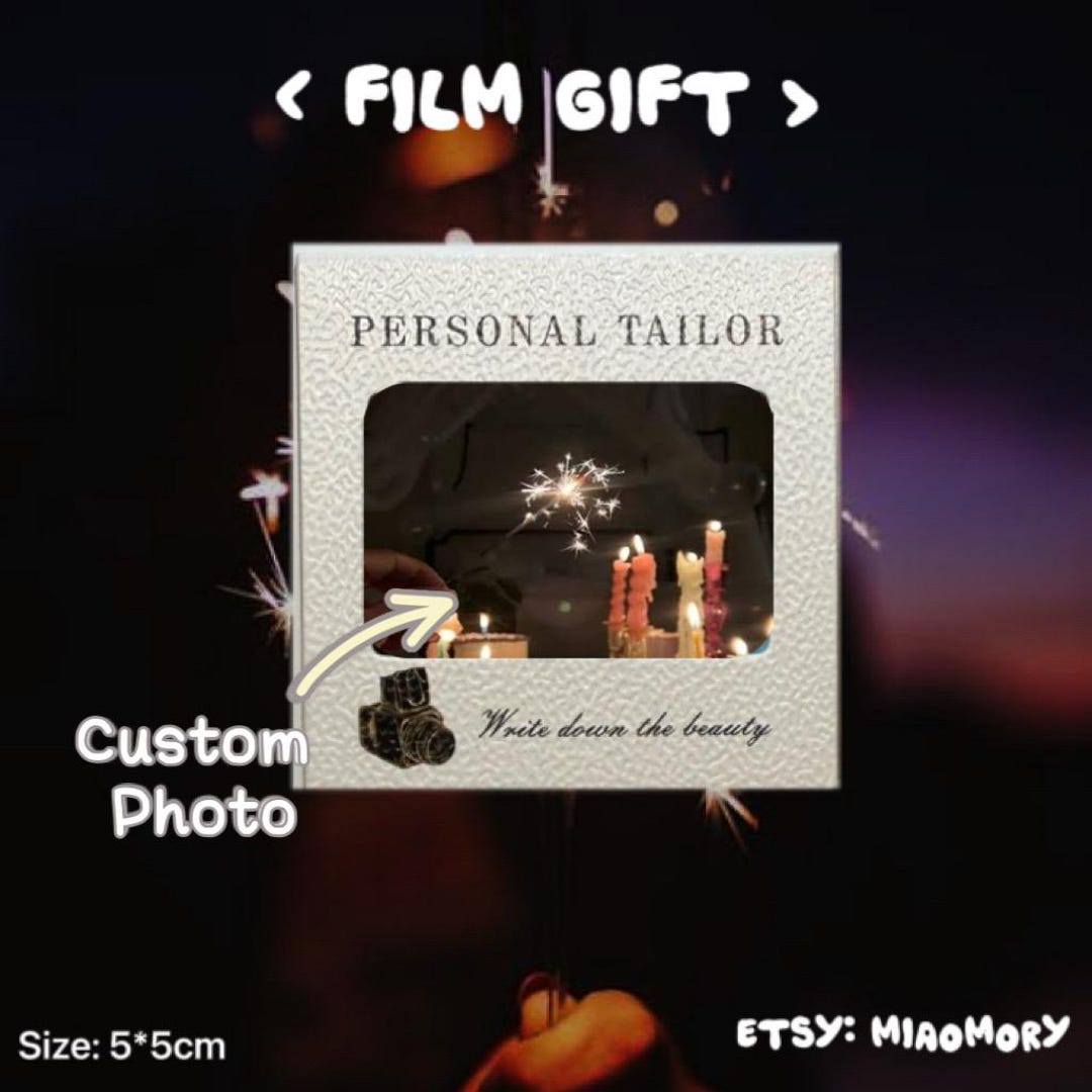 Memory Film Photo Keychain | Transparent Reversal Film Print ...