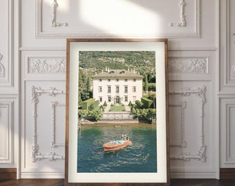 Casa Amor Old Money Printable Wall Art, Italian Villa Luxury Photo, Instant Download, Living Room, 16x20