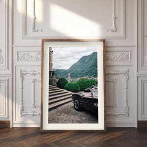 Arte mural imprimible de la Mansión Monteverdi, foto de una finca toscana, descarga instantánea, sala de estar, 16 x 20