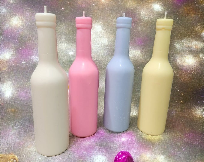Bottle Candle, Decorative  3D Bottle like Candle, Cute Candle, Gift under 20, Home Decore, Fun Candle, Special Occasion, Wine Bottle Candle