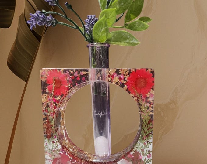Hydroponic Vase, Plant Propagation Station, Valentine's Day, Nordic, Scandi Style, Home Decor, Test Tube Vase, Modern, Bud Vase