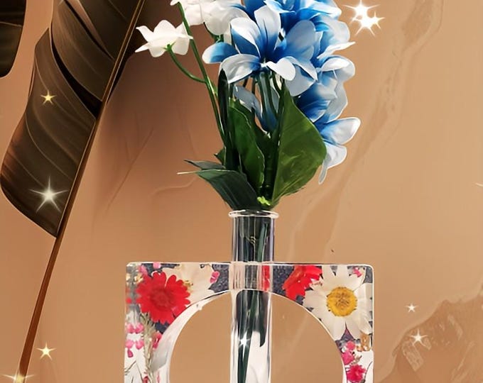 Hydroponic Vase, Plant Propagation Station, Valentine's Day, Nordic, Scandi Style, Home Decor, Test Tube Vase, Modern, Bud Vase