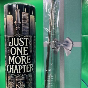 Nur noch ein Kapitelbecher - Geschenk eines 20-Unzen-Buchliebhabers, Thermo-Lesebecher