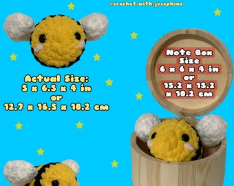 Crochet Mini Bumblebee