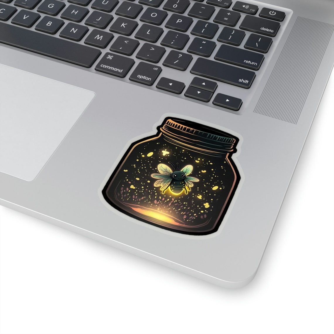 Cute Firefly in a Jar Vinyl Sticker, Firefly Sticker for Laptop, Cool ...