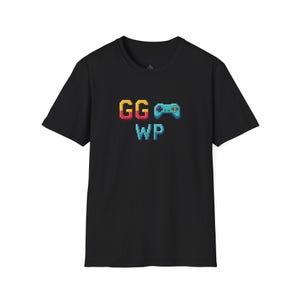 GG Good Game | WP Well Played | Playful Gamer T-Shirt | Graphic Tee, Casual Wear, Unisex Gift, Video Game Apparel, Fun Retro Shirt