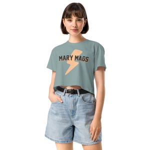 Mary Magdalene cropped tee gift idea for her Mary Magdalene cropped top for her empowering women quote feminine energy shirt for her tshirt