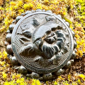 Victorian Whitby Jet Brooch