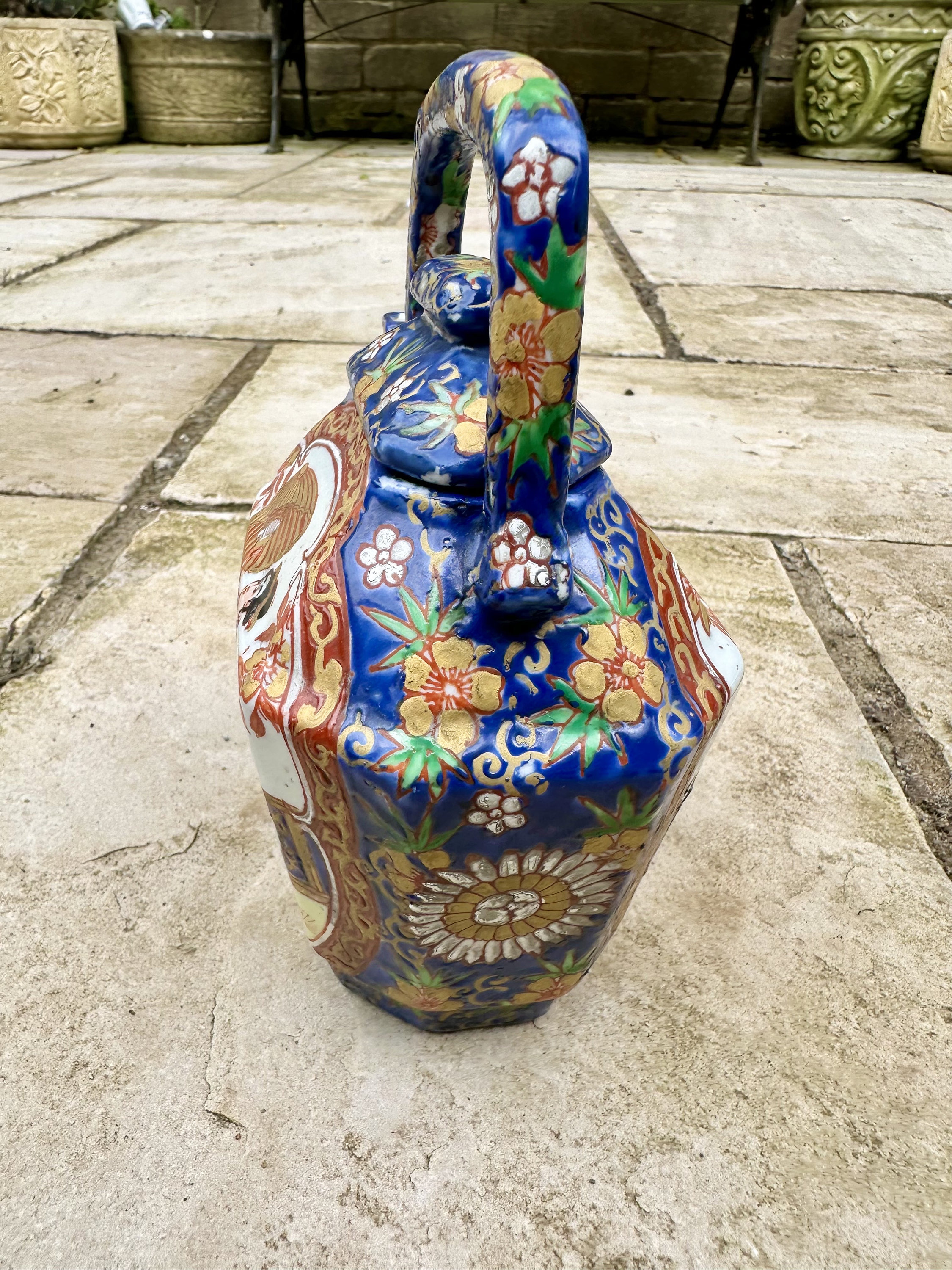 20世紀初頭のアンティーク中国磁器ティーポット - Etsy 日本