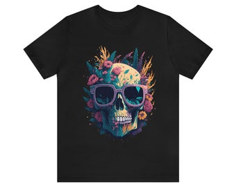 Unisex Jersey Short Sleeve Tee Skull