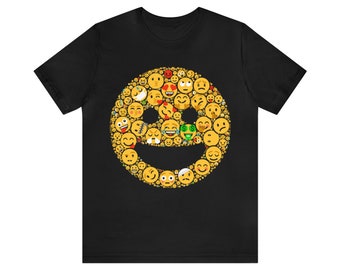 Unisex Jersey Short Sleeve Tee Emoji,