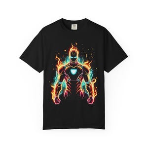 Ironman Graphic Tee: Avengers Superhero Comic Book Fan Gift image 1
