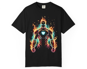 Ironman Graphic Tee: Avengers Superhero Comic Book Fan Gift