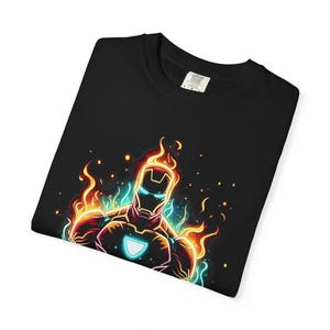 Ironman Graphic Tee: Avengers Superhero Comic Book Fan Gift image 8