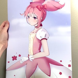 Madoka Kaname | Puella Magi Madoka Magica Poster | Large Print