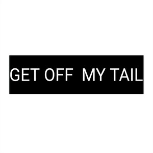 Witziger Autoaufkleber