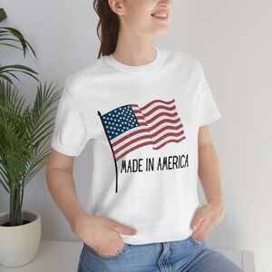 Made in America Jersey Short Sleeve Tee
