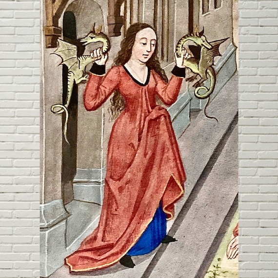 d*9様 Medieval & Renaissance 50CD Medieval Illustration, 5x7