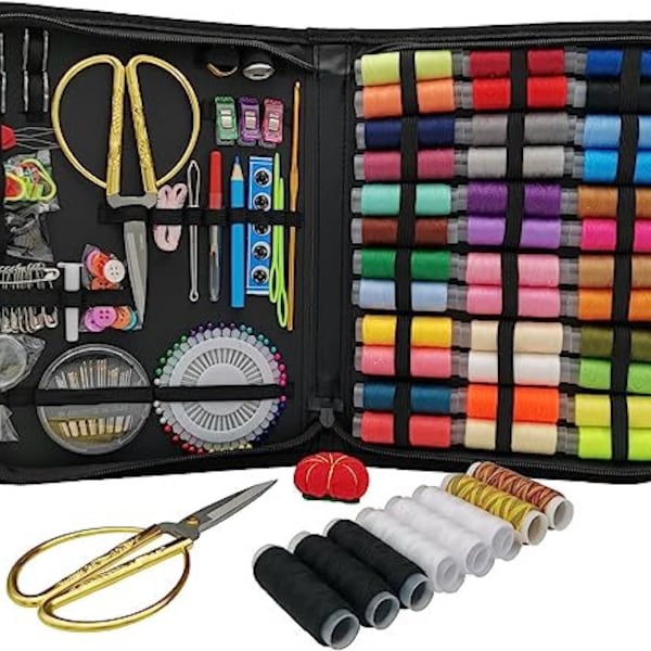 Sewing Kit for Adults, Sewing Needle and Thread Kit