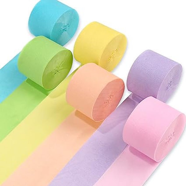 Crepe Paper Rolls Etsy