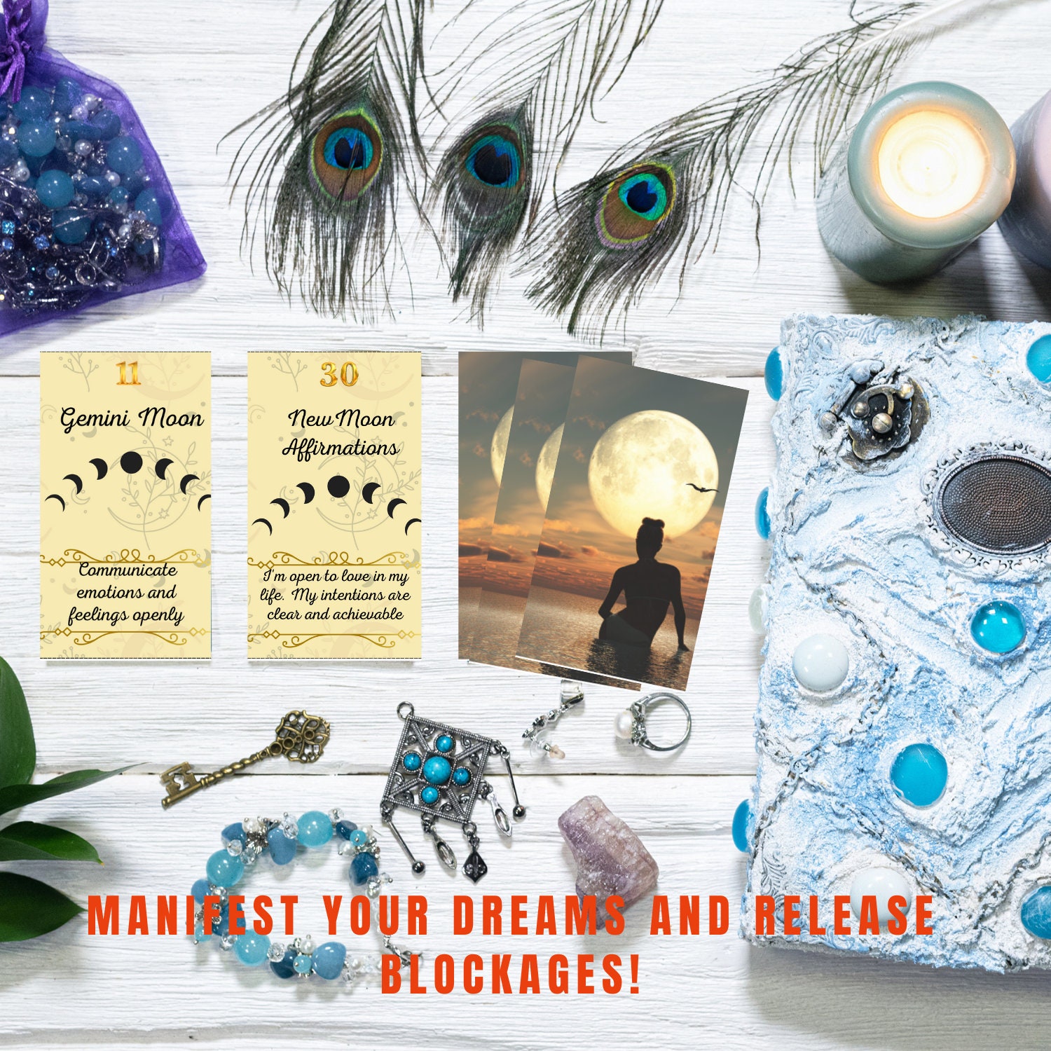 The Meloni Moon Oracle Deck Your Cosmic Compass To Intuitive Wisdom - 37bannd