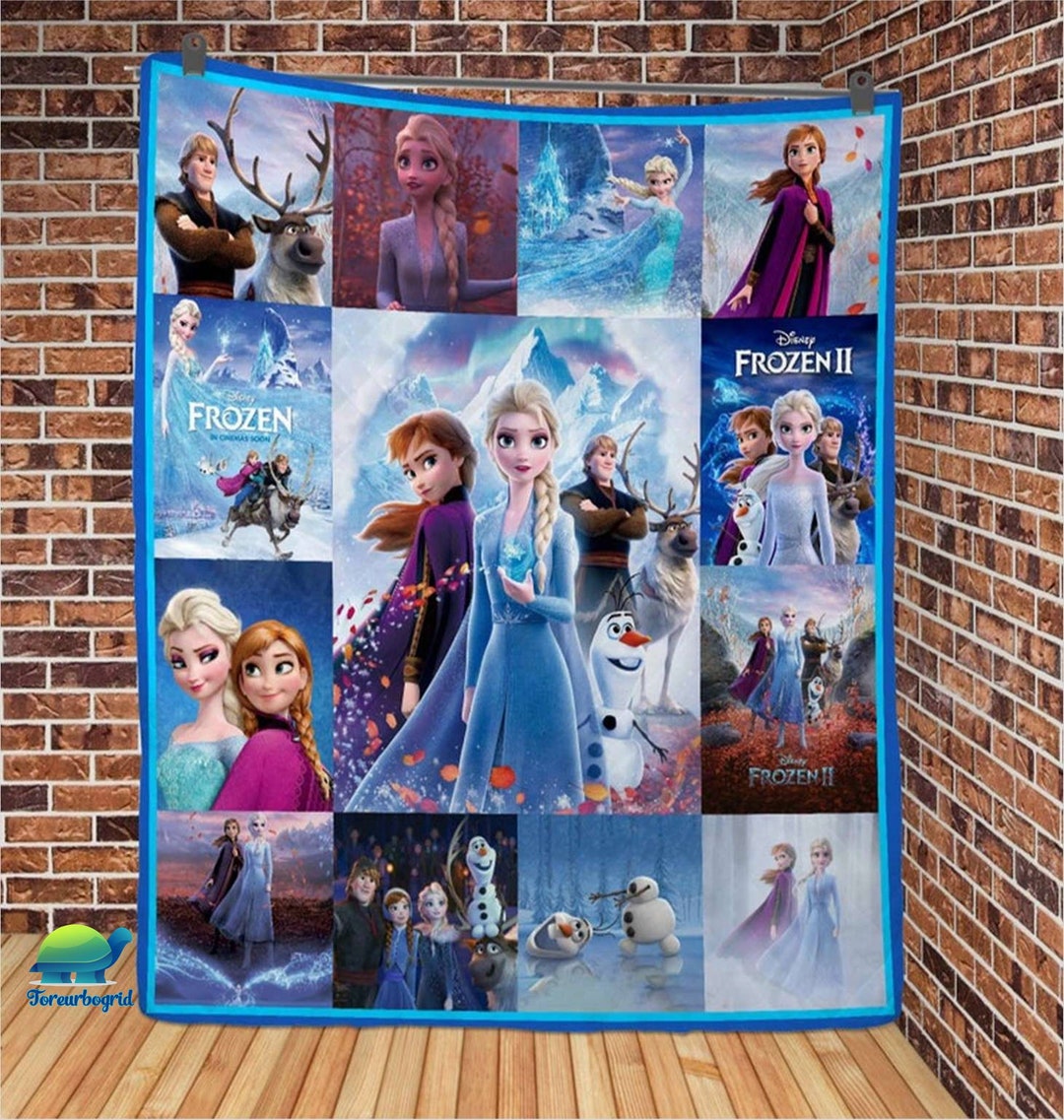 Frozen Elsa Frozen Fleece Blanket Elsa & Anna Princess Blanket Elsa