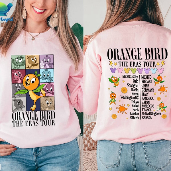 Orange Bird Eras Tour Shirt | Orange Bird Sunshine Shirt | Disneyland Epcot Orange Bird Shirt | Summer Vacation Hoodie | Epcot Festival