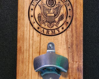 United States Army Bottle Opener