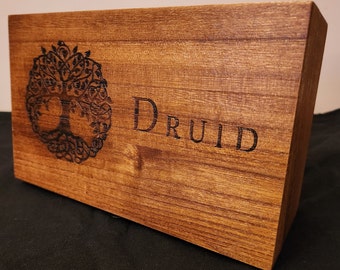 Druid DND Gaming Dice Box