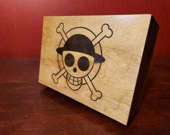 Anime Pirates Wooden Box