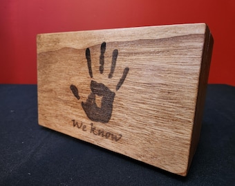 We Know Fantasy Norway DND Wooden Dice Box
