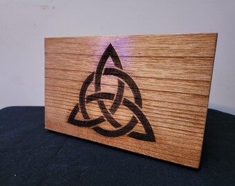 Celtic Knot Wooden Box