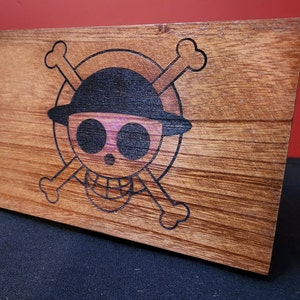 Anime Pirates Wooden Box