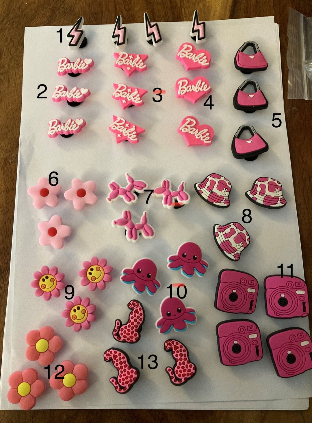 Barbie Jibbitz Barbie Charm KSI Barbie Charm Shoe Charm Etsy