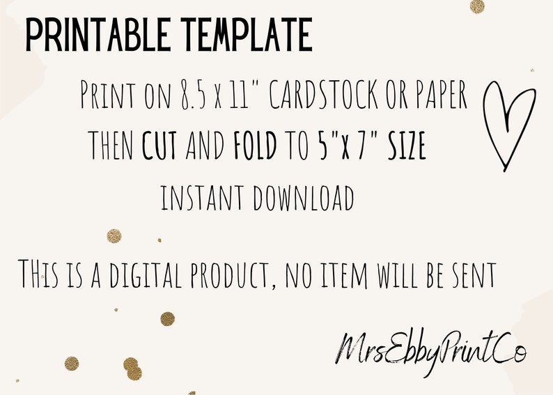 Print at Home Birthday Card Happy Birthday Printable Card - Etsy